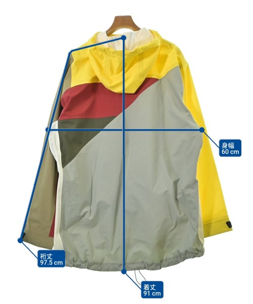 kolor/BEACON（カラービーコン）マウンテンパーカー 黄 サイズ:2(M位) メンズ/2200662703020