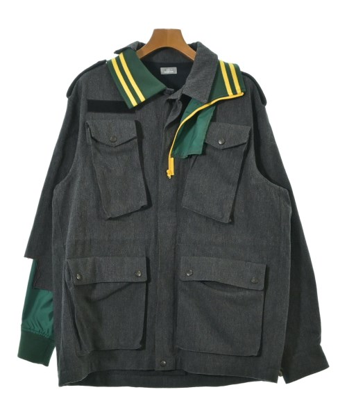 kolor/BEACON(カラービーコン)ミリタリーブルゾン グレー サイズ:3(L位)/2200662703037