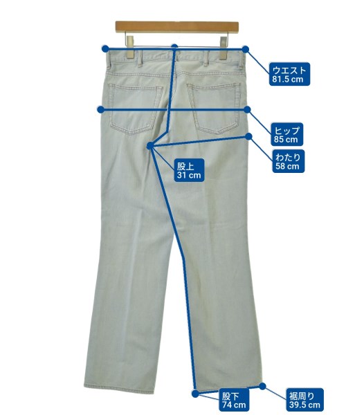 kolor/BEACON（カラービーコン）デニムパンツ 青 サイズ:1(S位) メンズ/2200662703075