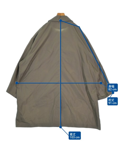 kolor/BEACON（カラービーコン）ステンカラーコート カーキ サイズ:2(M位) メンズ/2200665219030