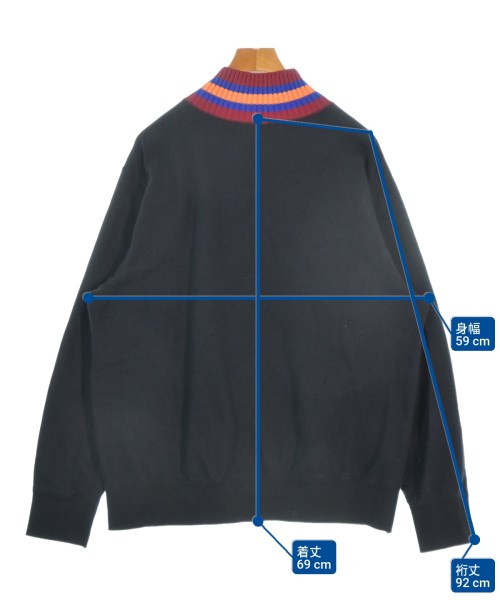 kolor/BEACON（カラービーコン）スウェット 黒 サイズ:2(M位) メンズ/2200662744207