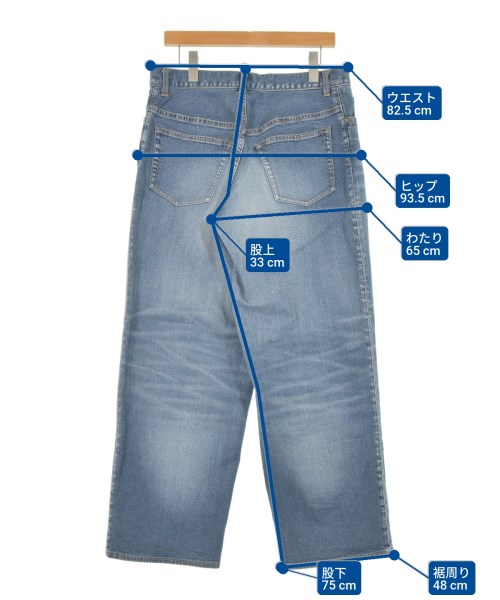 kolor/BEACON（カラービーコン）デニムパンツ 青 サイズ:1(S位) メンズ/2200668660013