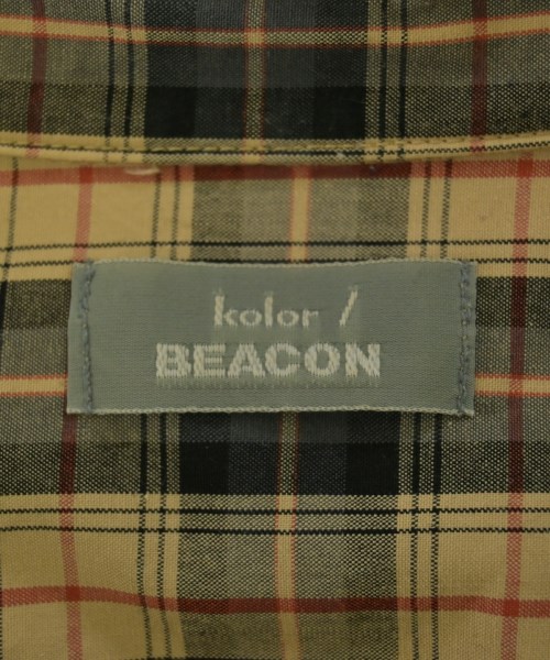 kolor/BEACON（カラービーコン）カジュアルシャツ ベージュ サイズ:1(S位) メンズ/2200717755226