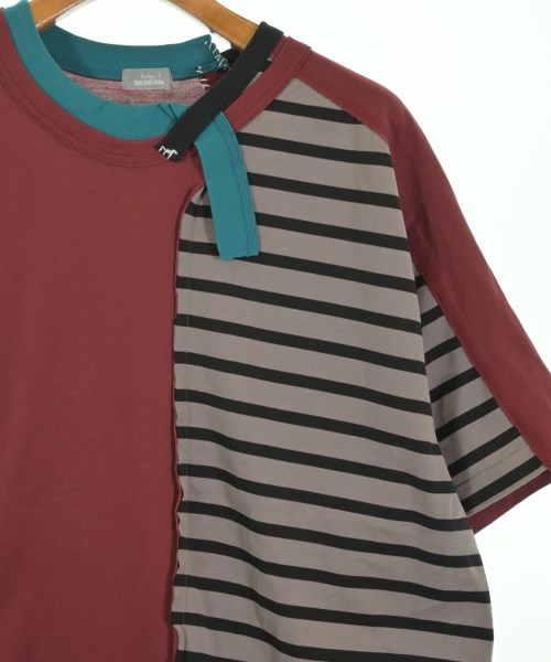 kolor/BEACON（カラービーコン）Tシャツ・カットソー 赤 サイズ:3(L位) メンズ/2200723705109