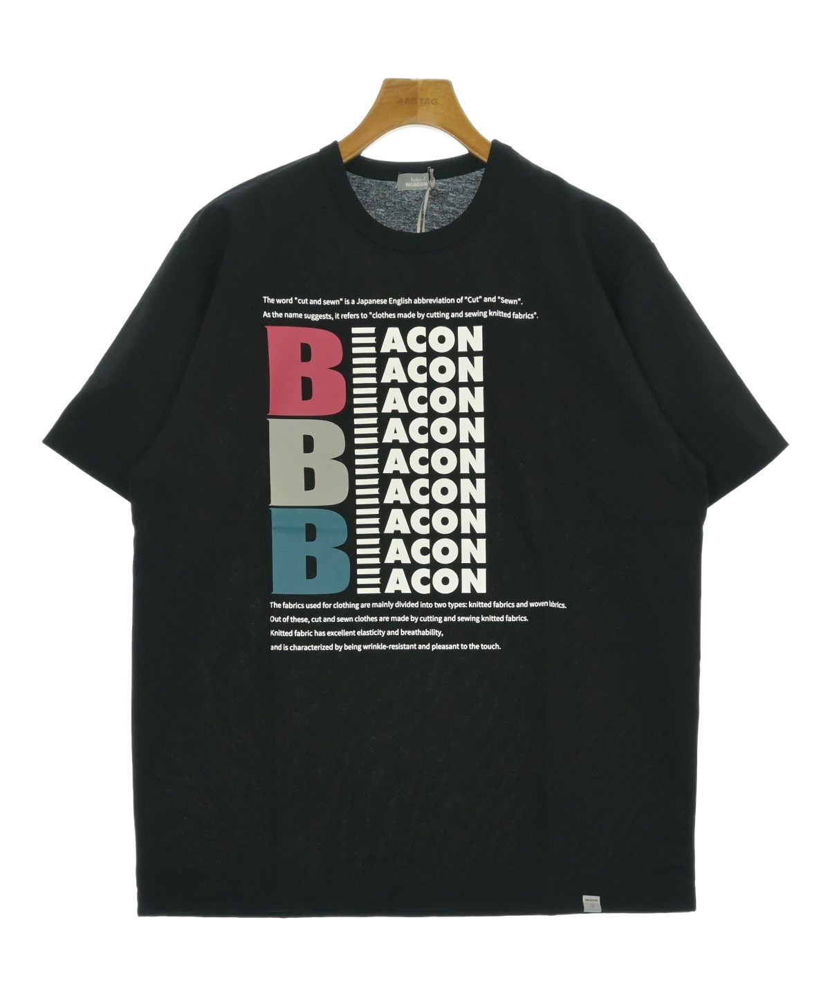 kolor/BEACON（カラービーコン）Tシャツ・カットソー 黒 サイズ:3(L位