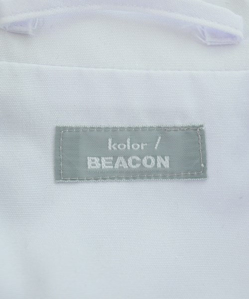 kolor/BEACON（カラービーコン）カジュアルシャツ 白 サイズ:2(M位) メンズ/2200690527049