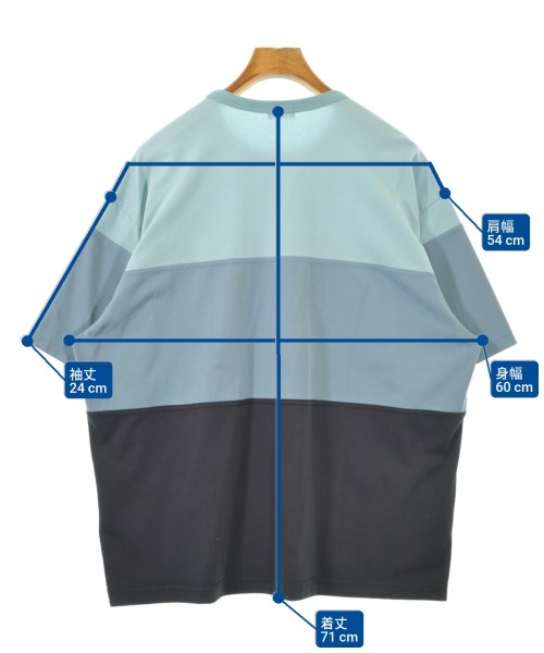 kolor/BEACON（カラービーコン）Tシャツ・カットソー 青 サイズ:3(L位) メンズ/2200691464299