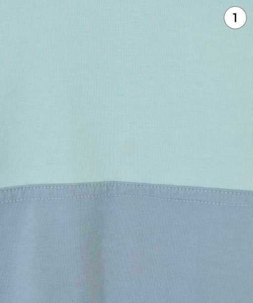 kolor/BEACON（カラービーコン）Tシャツ・カットソー 青 サイズ:3(L位) メンズ/2200691464299