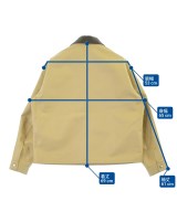 black means（ブラックミーンズ）カバーオール ベージュ サイズ:L メンズ/2200627306013