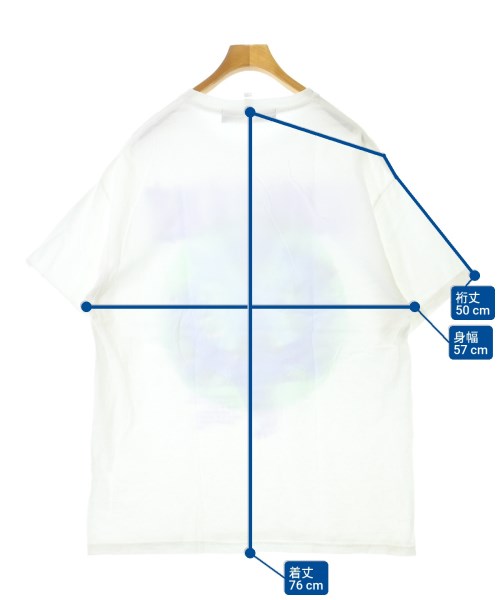 black means（ブラックミーンズ）Tシャツ・カットソー 白 サイズ:XL メンズ/2200642412072