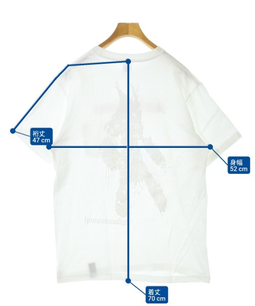 black means（ブラックミーンズ）Tシャツ・カットソー 白 サイズ:L メンズ/2200642412089