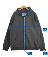black means（ブラックミーンズ）パーカー グレー サイズ:4(XL位) メンズ/2200677697079