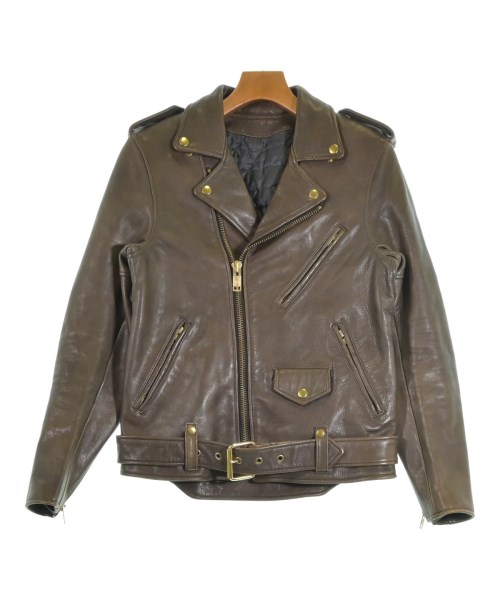 black means(ブラックミーンズ)ライダース 茶 サイズ:-(XS位)/2200657777012