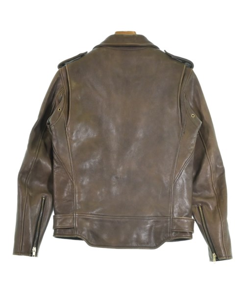 black means（ブラックミーンズ）ライダース 茶 サイズ:-(XS位) メンズ/2200657777012