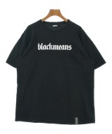 black means（ブラックミーンズ）Tシャツ・カットソー 黒 サイズ:XL メンズ/2200645144055