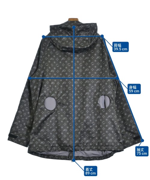 black means（ブラックミーンズ）マウンテンパーカー グレー サイズ:3(L位) メンズ/2200645144079