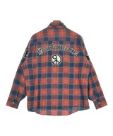 black means（ブラックミーンズ）カジュアルシャツ オレンジ サイズ:XL メンズ/2200653436012