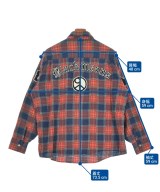 black means（ブラックミーンズ）カジュアルシャツ オレンジ サイズ:XL メンズ/2200653436012