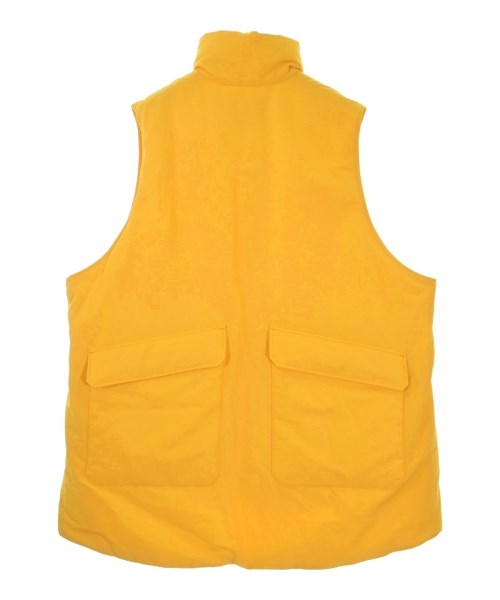 black means（ブラックミーンズ）ダウンジャケット/ダウンベスト 黄 サイズ:3(L位) メンズ/2200670522026