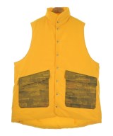 black means（ブラックミーンズ）ダウンジャケット/ダウンベスト 黄 サイズ:3(L位) メンズ/2200670522026