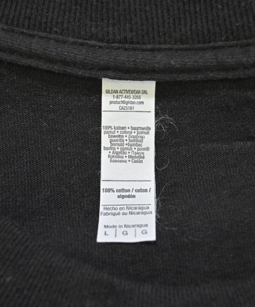 black means（ブラックミーンズ）Tシャツ・カットソー 黒 サイズ:L メンズ/2200692980019