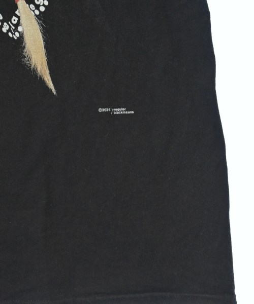 black means（ブラックミーンズ）Tシャツ・カットソー 黒 サイズ:L メンズ/2200692980019