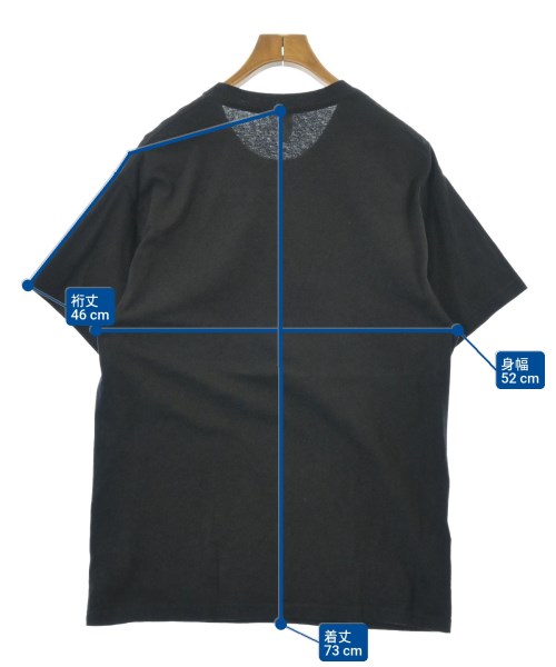 black means（ブラックミーンズ）Tシャツ・カットソー 黒 サイズ:L メンズ/2200692980019