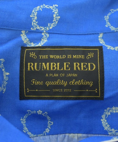 RUMBLE RED（ランブルレッド）カジュアルシャツ 青 サイズ:F レディース/2200623323441