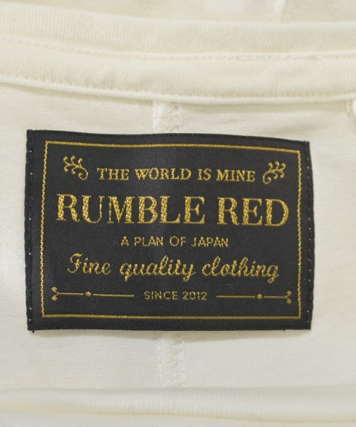 RUMBLE RED（ランブルレッド）Tシャツ・カットソー 白 サイズ:F レディース/2200608263090