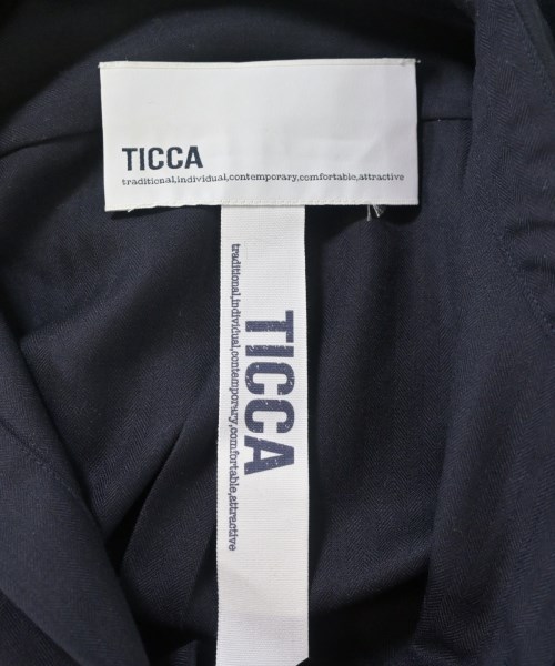 TICCA（ティッカ）シャツワンピース 紺 サイズ:F レディース/2200614546071