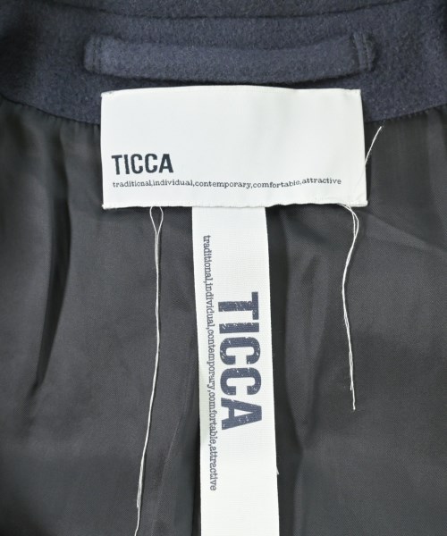 TICCA（ティッカ）ピーコート 紺 サイズ:F レディース/2200625610020