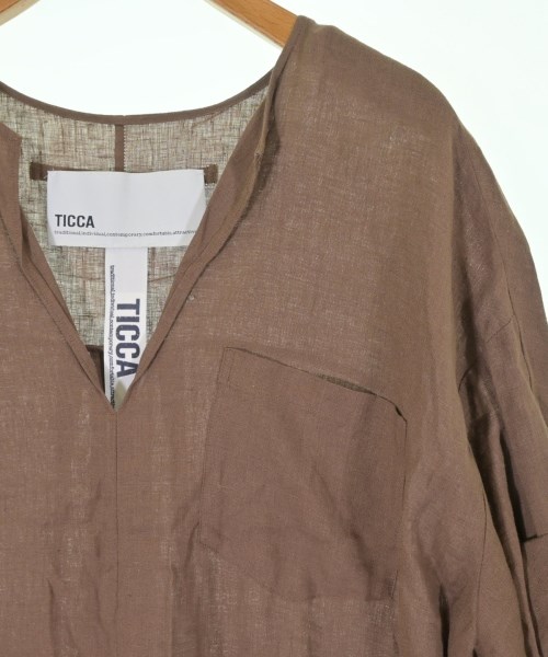 TICCA（ティッカ）ワンピース 茶 サイズ:F レディース/2200630558089