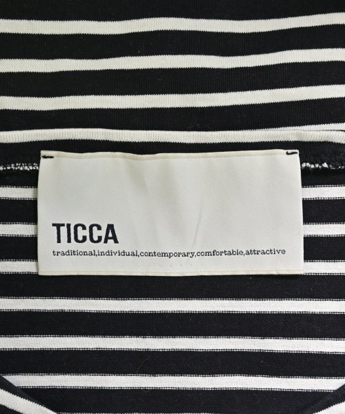 TICCA（ティッカ）Tシャツ・カットソー 黒 サイズ:F レディース/2200628741028