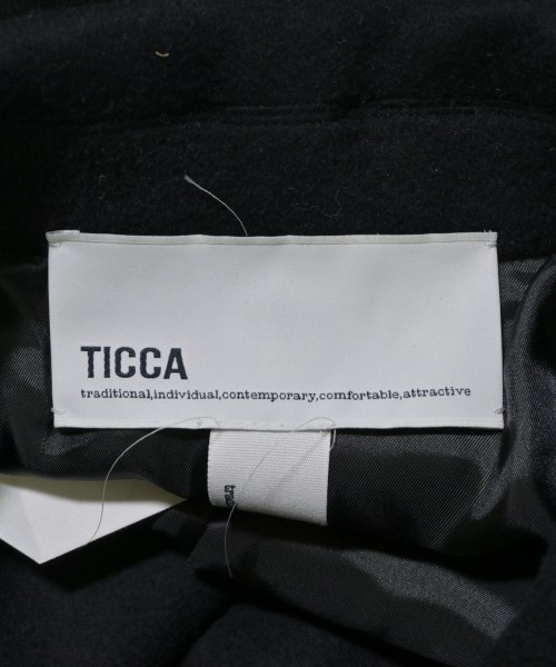 TICCA（ティッカ）ピーコート 黒 サイズ:F レディース/2200644745222