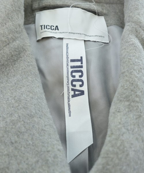 TICCA（ティッカ）チェスターコート グレー サイズ:F レディース/2200644745468
