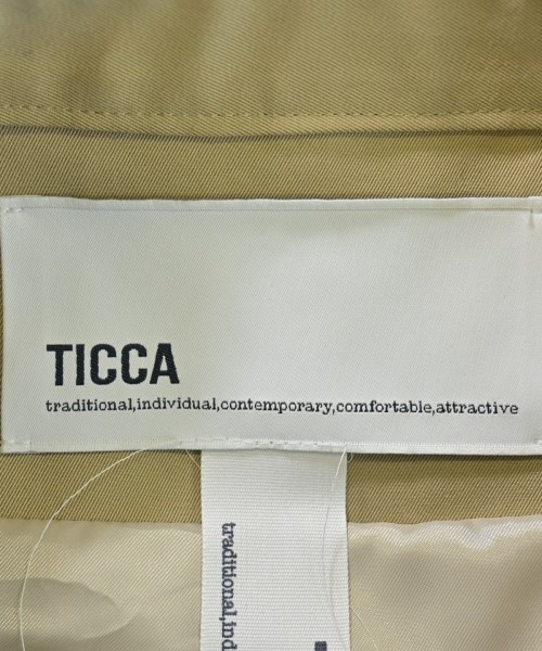 TICCA（ティッカ）トレンチコート ベージュ サイズ:F レディース/2200644750721