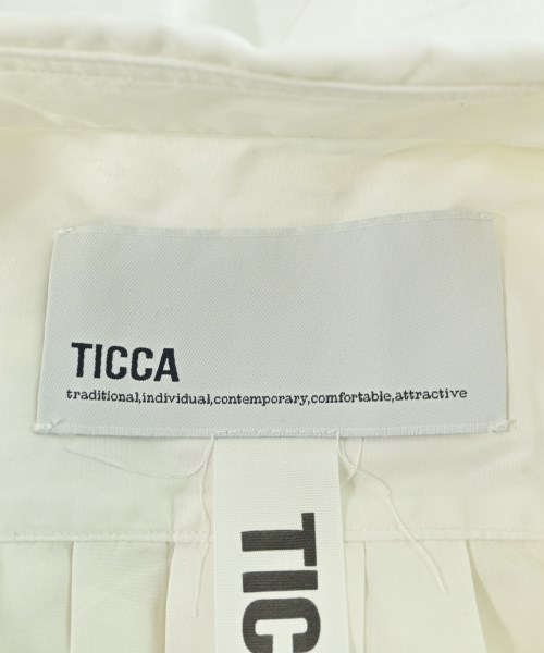 TICCA（ティッカ）カジュアルシャツ 白 サイズ:F レディース/2200620627016