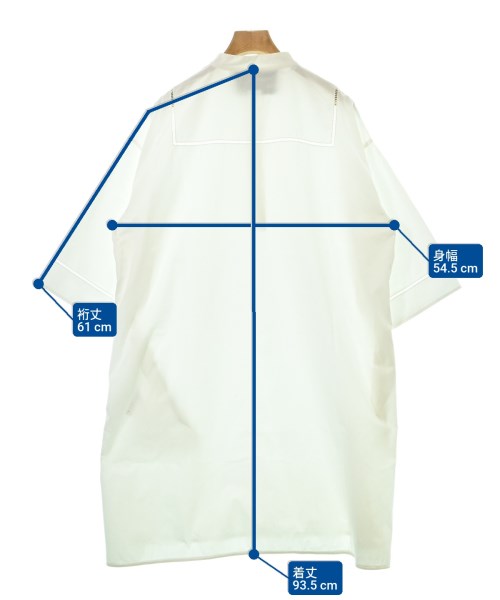 TICCA（ティッカ）シャツワンピース 白 サイズ:F レディース/2200617590101
