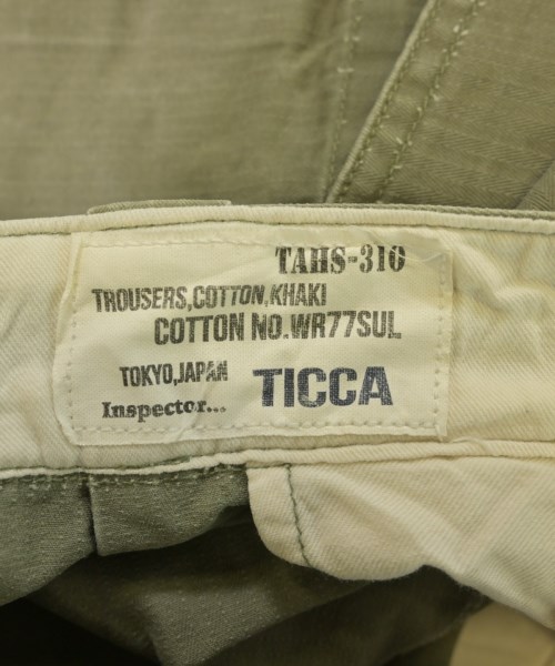 TICCA（ティッカ）カーゴパンツ カーキ サイズ:0(XS位) レディース/2200627943010