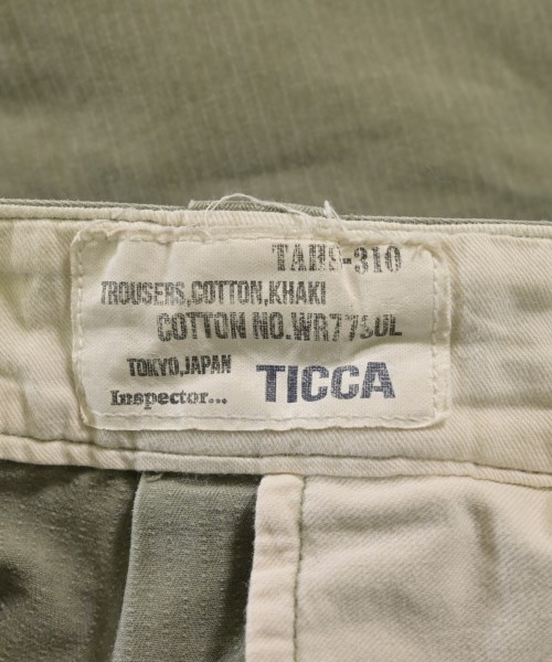 TICCA（ティッカ）カーゴパンツ カーキ サイズ:0(XS位) レディース/2200617087182