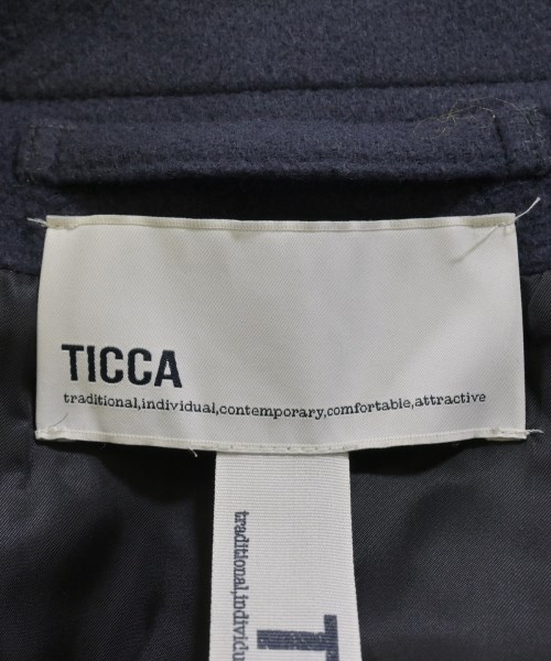 TICCA（ティッカ）ピーコート グレー サイズ:F レディース/2200606983143