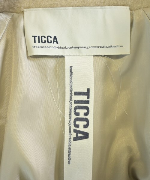 TICCA（ティッカ）チェスターコート ベージュ サイズ:F レディース/2200606380010
