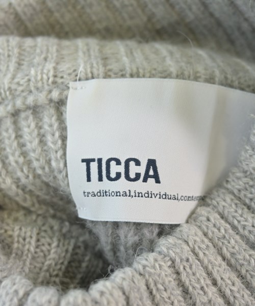 TICCA（ティッカ）ニット・セーター グレー サイズ:F レディース/2200606980029