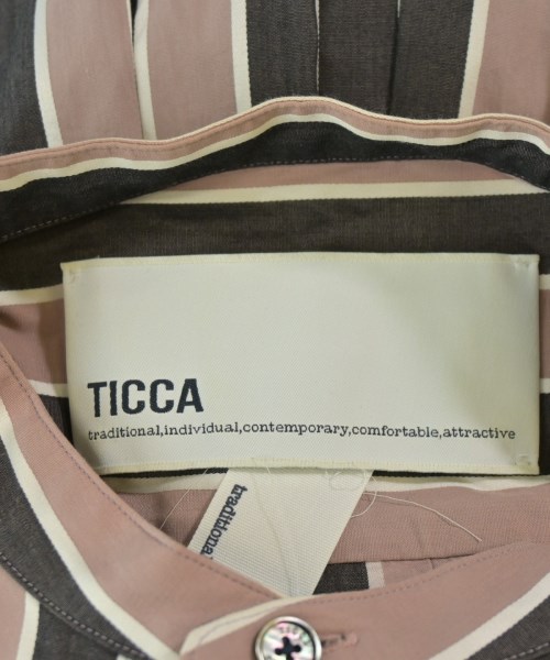 TICCA（ティッカ）シャツワンピース ピンク サイズ:F レディース/2200614387018