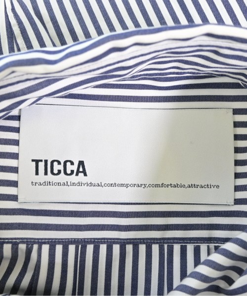 TICCA（ティッカ）シャツワンピース 青 サイズ:F レディース/2200604069047