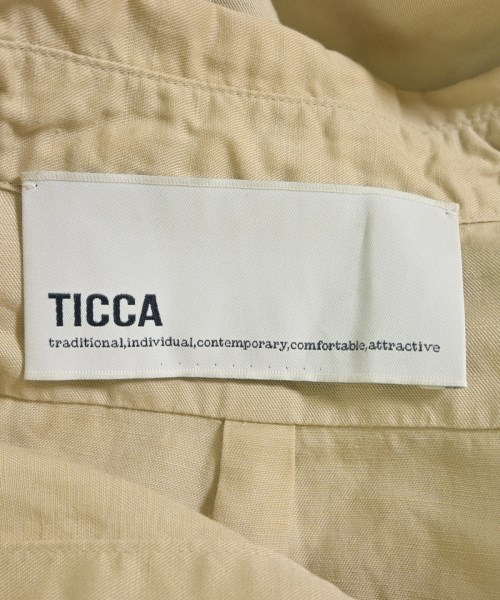 TICCA（ティッカ）シャツワンピース ベージュ サイズ:F レディース/2200611186065