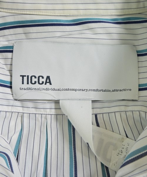 TICCA（ティッカ）シャツワンピース 白 サイズ:F レディース/2200611186072