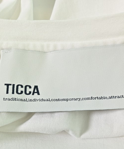 TICCA（ティッカ）Tシャツ・カットソー 白 サイズ:F レディース/2200594316053