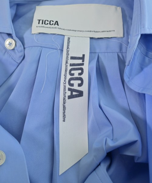 TICCA（ティッカ）ブラウス 青 サイズ:F レディース/2200617833017