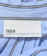 TICCA（ティッカ）シャツワンピース 青 サイズ:F レディース/2200620807036